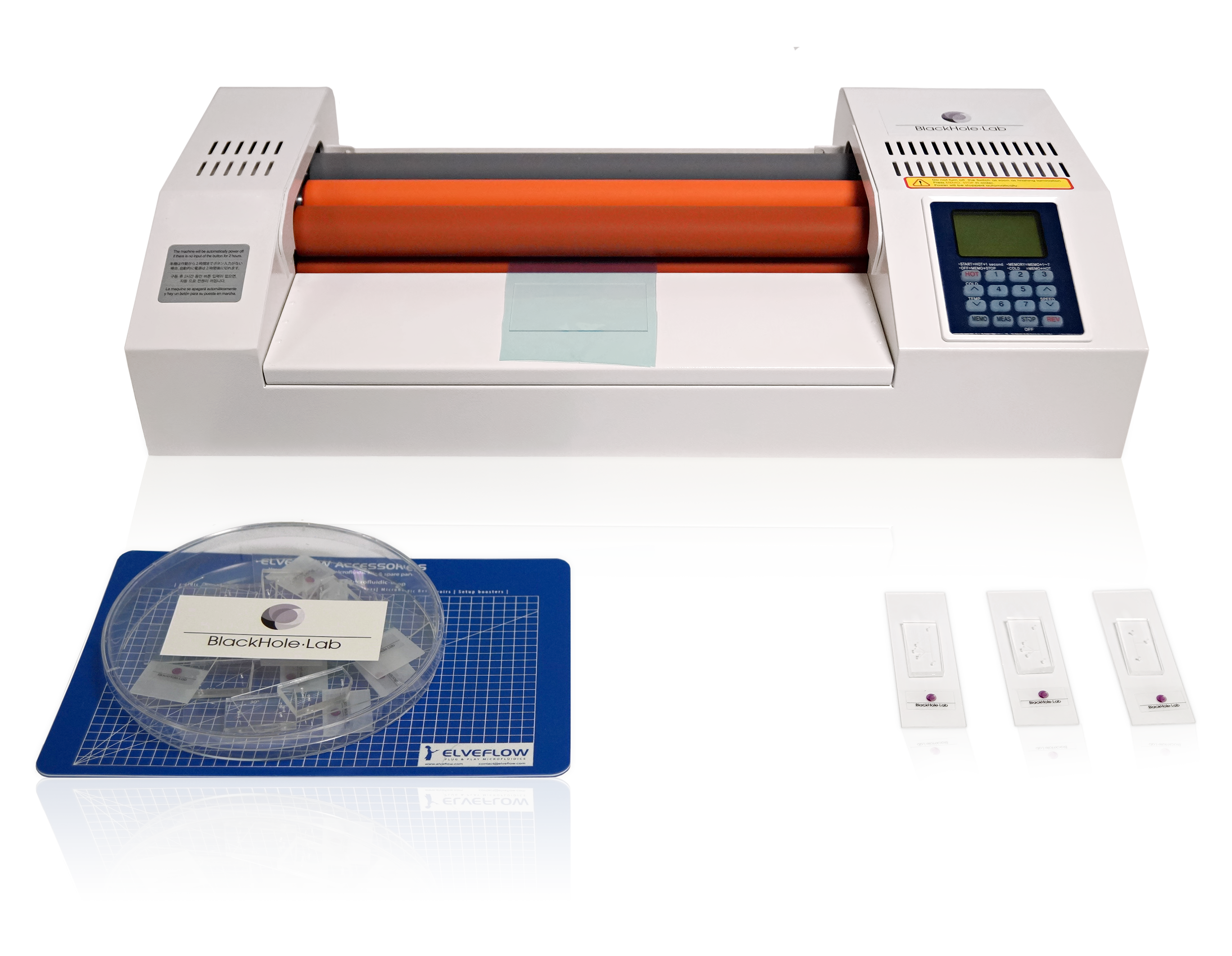 Lamination kit dry film microfabrication microfluidique chip